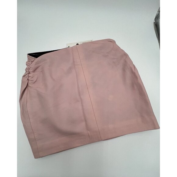 NWT ASILIO Blush Pink Artist In The Awe Side Snap Wrap Skirt Skirt Size Medium - Picture 6 of 10